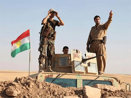 fuerzas kurdas (peshmerga) en Iraq Berlín confirma que Daesh atacó con armas químicas a los kurdos en Iraq
